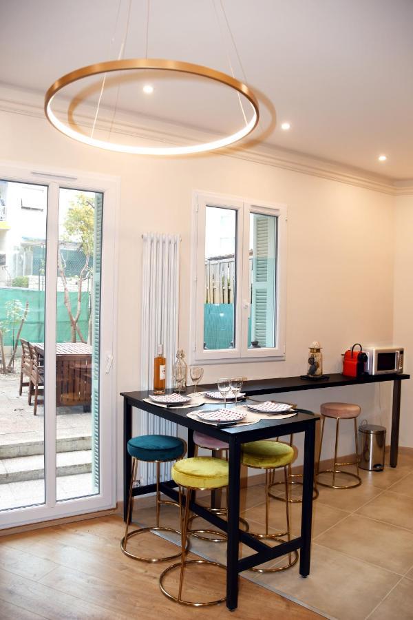 Ferienwohnung Le Jardin Du Port Nizza Exterior foto