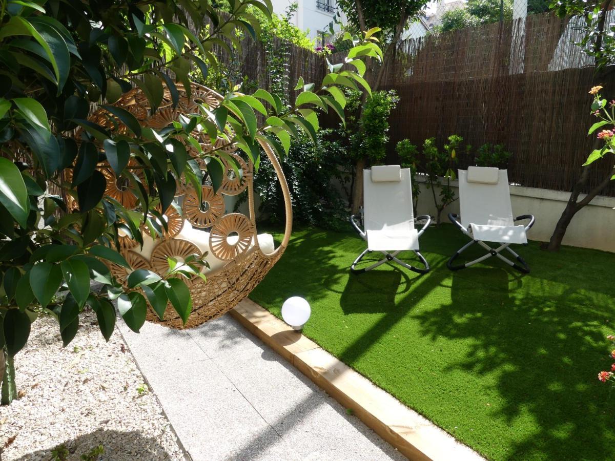 Ferienwohnung Le Jardin Du Port Nizza Exterior foto
